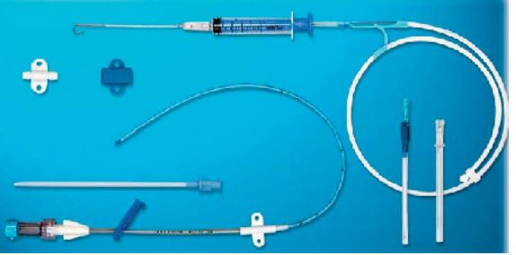 Набір для центральної венозної катетеризації з катетером Blue FlexTip® 16 GA X 6" (16 CM)(CV-04306)